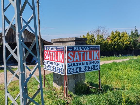 Evrenuşağında Köy Yerleşim İçinde Yola Cephe Satılık Tarla 2