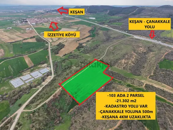 Ege Emlak'tan Bahçeköy'de Muhteşem Konumda Satılık Tarla 1