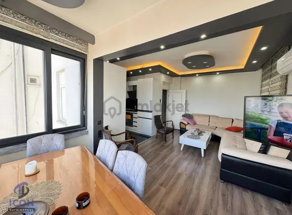 Icon'dan Deniz Mah'de Full Eşyalı Ve Yapılı Deniz Manzaralı 2+1 2