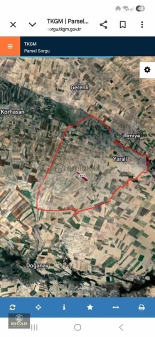 As-çifteler Dikmen Köyü Fırsat Sulu Tarıma Elverişli Tarla 2