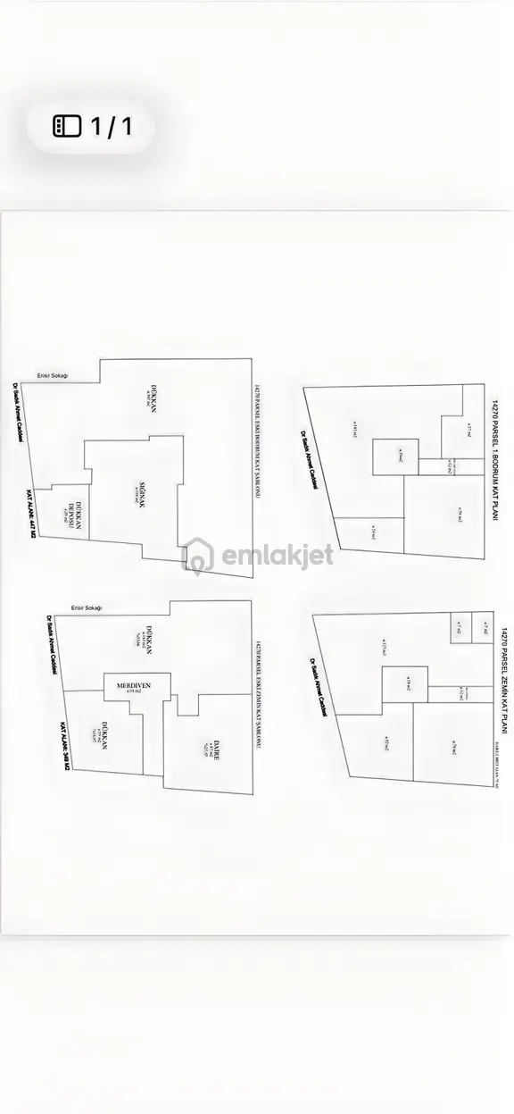 Avcılar Dr. Ahmet Sadık Caddesin De Giriş 56m2 Alt:26m2 1