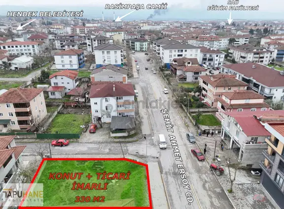 Tapuhane Real Estate- Ticari+konut 4 Kat İmarlı Köşe Parsel 1