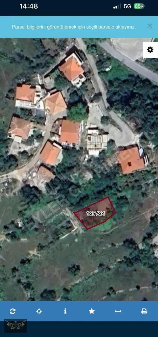 Akseki Erenyaka'da 240 M² Müstakil Tapulu Arsa 1
