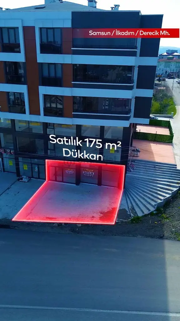 Truva//selim Dağhan'dan Bulvar'a Cephe Satılık 175 M2 İş Yeri 1