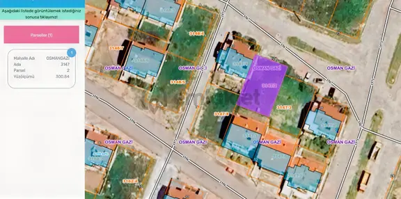 Osmangazi Satılık Arsa Afyon Uydukent 300m2 Yatırım Yaşam Fırsat 1