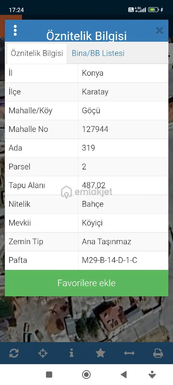Güven Emlak Güvencesile Konya Karatay Göçü Mahallesinde Satılık Arsa 1