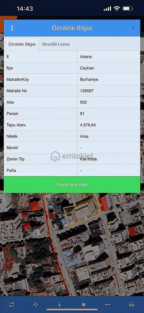 Adana Ceyhan Merkezde 465m2 Satılık İşyeri 2