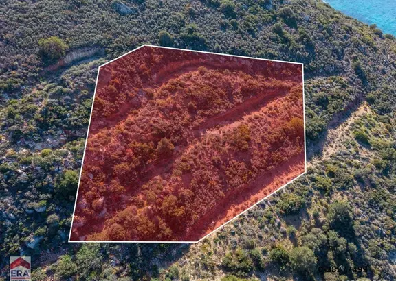 Datça Cumalı Bükceğiz Koyunda Satılık 2041 M² Denize Sıfır Tarla 2