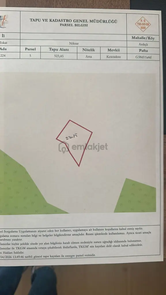 Adalet Gold Group Emlak'tan Çamiçi Yaylasında Uygun Fiyata Arsa 2