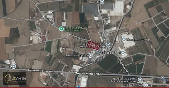İzmir Menemen'de Satılık 6.140 M2 Depolama Alanına Uygun Tarla 2