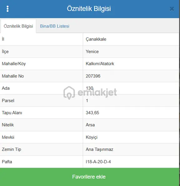 Çanakkale Yenice Kalkım’da Gölyolu Üzerinde – İki Kat İmarlı Fırsat Arsa! 2
