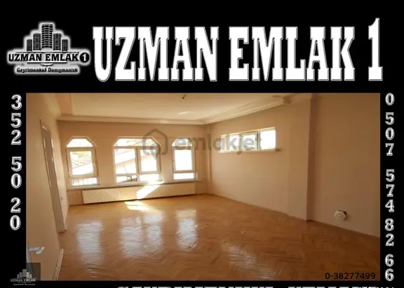 Uzman Emlak'tan Yunus Emre Cad Yakını Katta 3+1 Daire 1