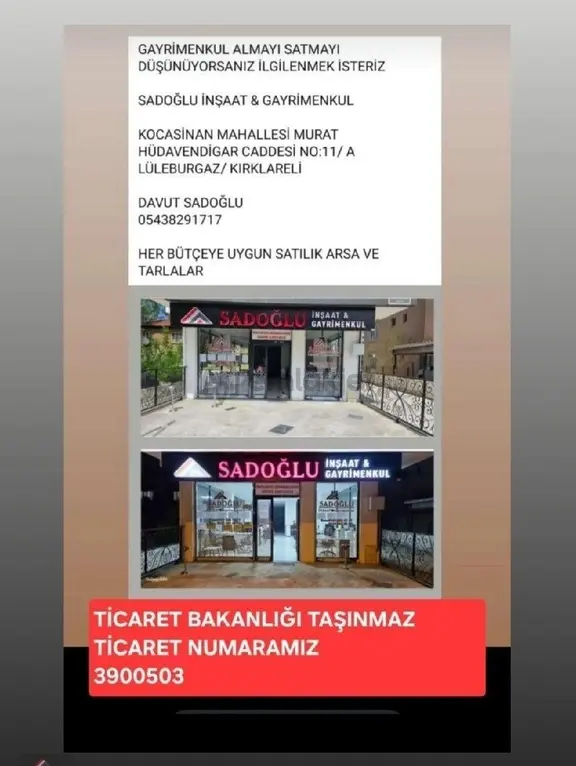 Kapaklı Uzunhacı'da 19.562 M2 Satılık Arazi 2