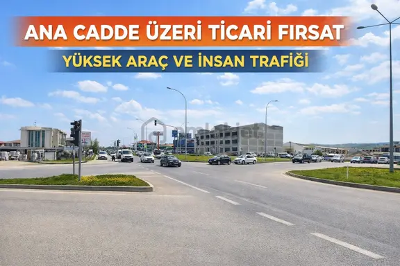 Adliye Işıklar Da Ana Yola Cephe Ticari + Konut İmarlı Arsa! 2