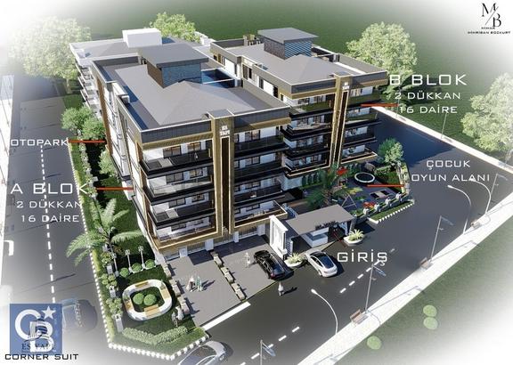 Cb Odak'tan Aliağa Yeni Mah. Projeden Satılık Kapalı Mutfak 2+1 1