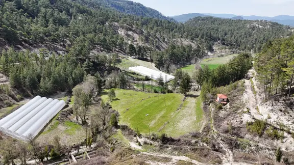 Acıpayam'da Satılık Kargir Ev Ve Tarla 1