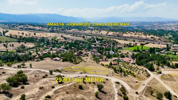 Amasya / Hamamözü / Damladere De 1.170 M² Müstakil Tarla 2