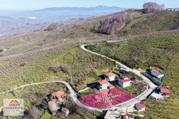 Köşe Konumda Asfalt Yola Geniş Cepheli %40 İmarlı 813 M2 Arsa 1