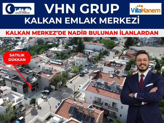 Kalkan Merkez'de Satılık Dükkan Ender Bulunanlardan 1