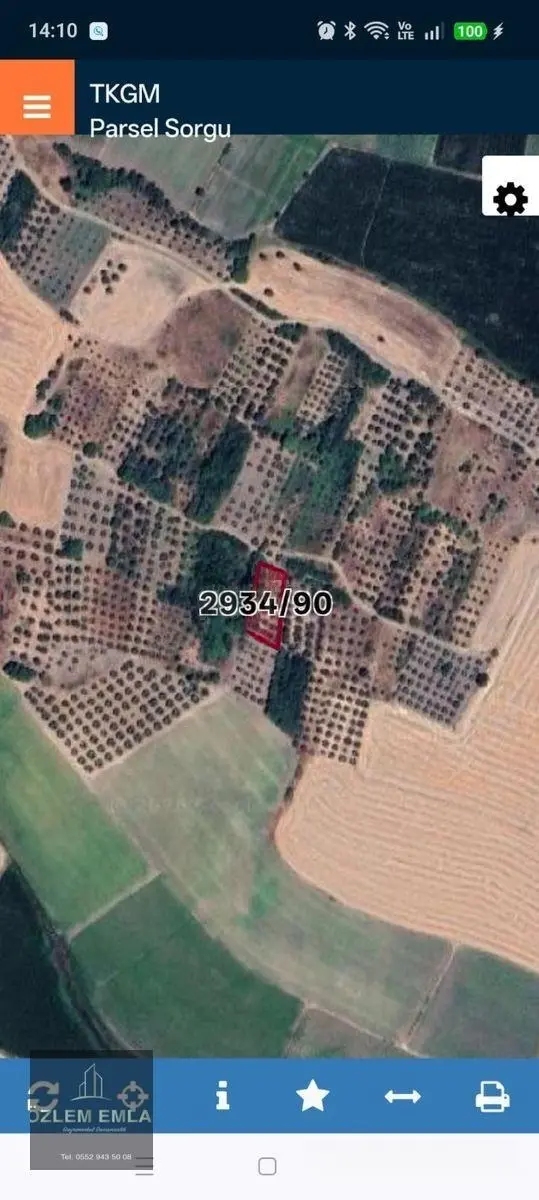 Özlem Den Yeniyenice Mahallesi 816 M2 Tek Tapu Satılık Arsa 1