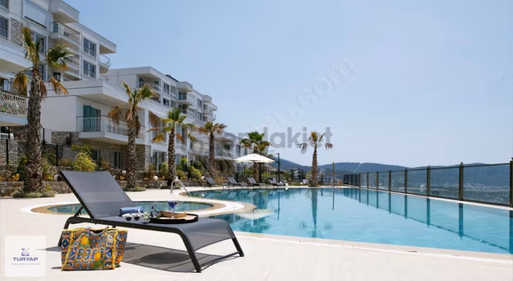 Deniz Manzaralı Sonsuzluk Havuzlu Sıfır 3+1 Daire Didim Akbük 2