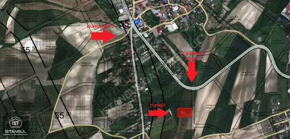 Arnavutköy Çilingir'de Eski Edirne Asfaltı'na Cephe Ticari Arsa 1