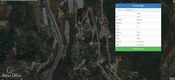 Alanya Soğukpınar Da 715 M2 Satılık Deniz Manzaralı Arsa 1
