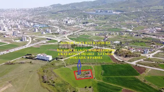 Amazon'dan Ataköy'de 1436 M2, 6 Kat Konut İmarlı Arsa Satılık Veya Kat Karşılığı 1