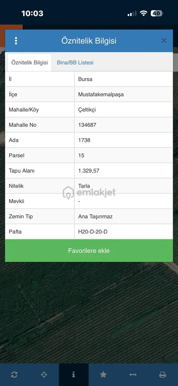 Çeltikçi De Kadastro Yoluna Cephe Köye Yakın Yatırımlık Tarla 2