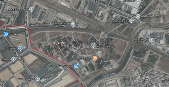 Satılık Arsa Sanayi - 500 M2 Tek Tapu Ticari İmarlı Parsel 2