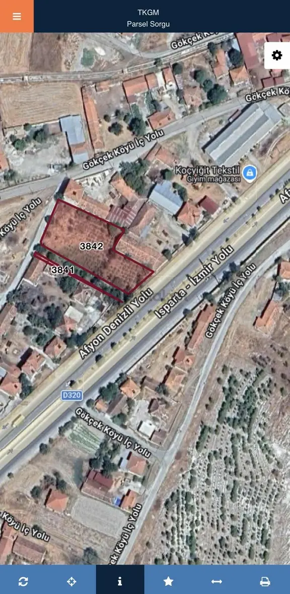 Şehzade'den Evciler Gökçek'de Anayolcepheli 2342 M2 Satılık Arsa 1