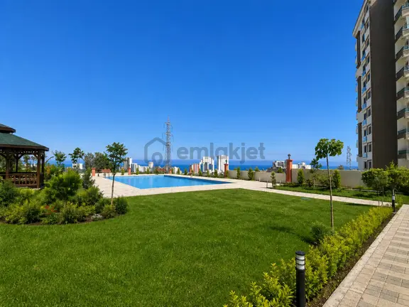 King ' Den Ayaşta Deniz Manzaralı 1+1 Eşyalı Satılık Daire 1