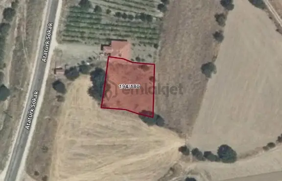 Tokat Turhal Kat Kasabasında Tek Tapu 861 M2 Satılık Bağ 1