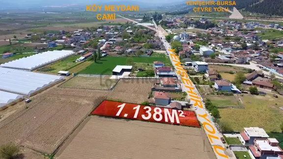 İdenova'dan Yenişehir Koyunhisar'da Satılık Ticari Arsa 1