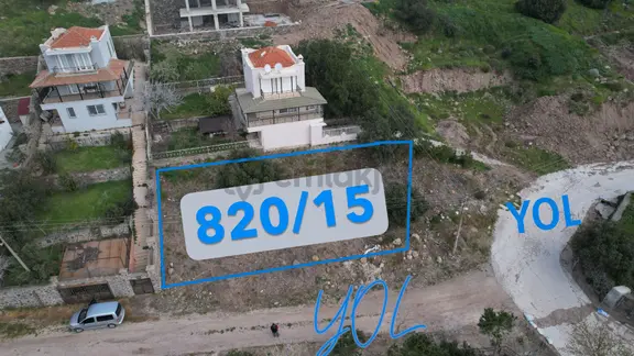 Çandarlı'da Denize 60m, 414m² Satılık Villa Arsası 1