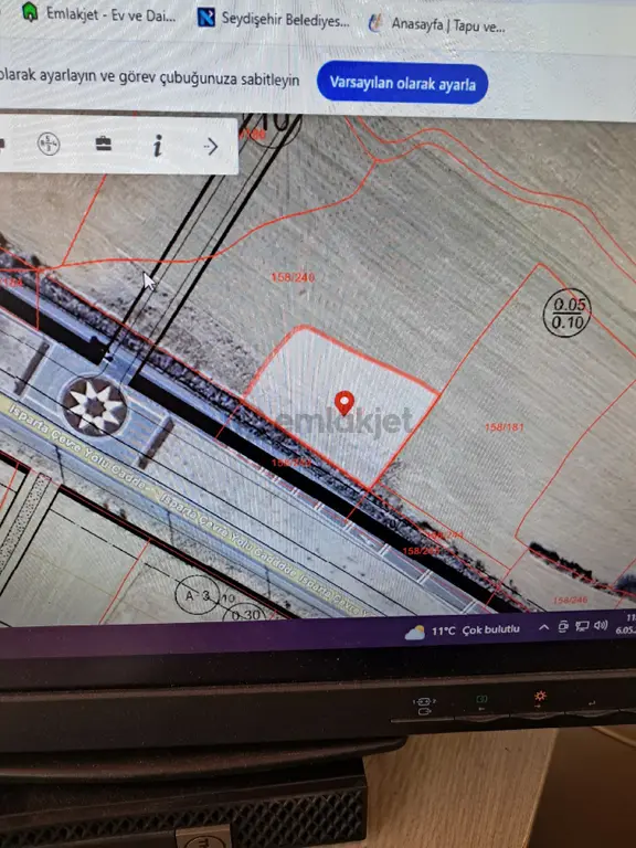Konya Seydişehir Sadetler Mahalleside Satılık Ticari Tarla 2