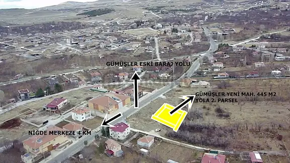 Gümüşler Eski Yolu Üzeri 2. Parsel 445 M2 Satılık Arsa 1