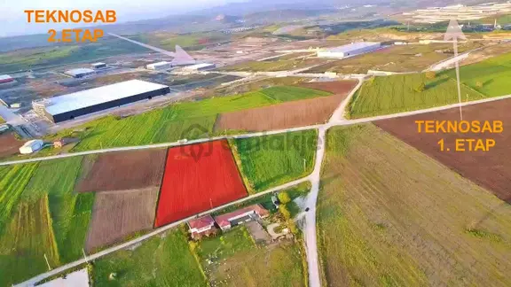 İdenova'dan Teknosab'a 100m'de 945 M² Yatırımlık Tarla 1