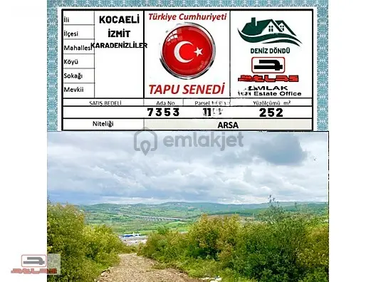 Atlas Emlak Yatırım Fırsatı Satılık Arsa 252m2 1