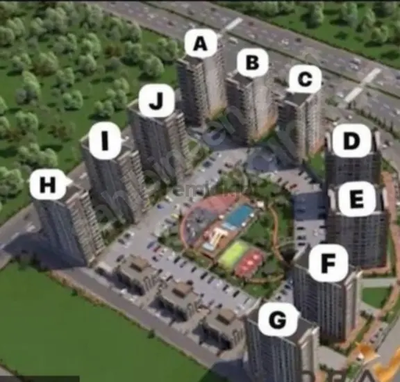 500 Evler Kavşağında Karakuş Gold Yapı Satılık 2+1 Daire 2