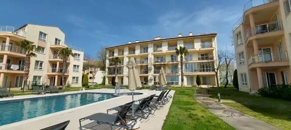 Kuşadası Golf & Spa Resort Full Deniz Manzaralı Eşyalı Satılık Dubleks 1+1 1