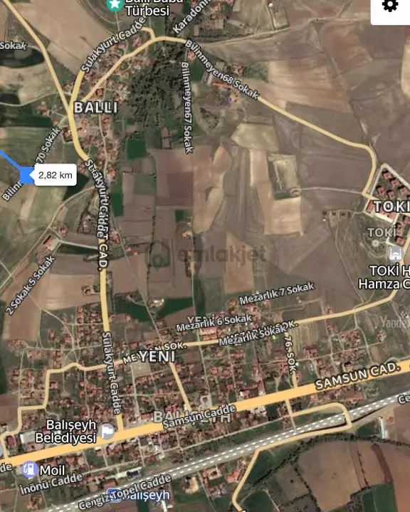 Balcity - Balışeyh'te Köşe Parsel 2.5 Kat İmarlı 500 M² Arsa 2