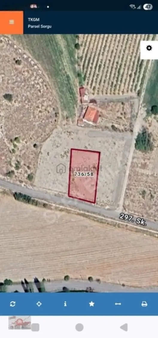 Satılık Yatırımlık Arsa Niğde Bor Cığızoğlu Osman Efendi Mahalle 1