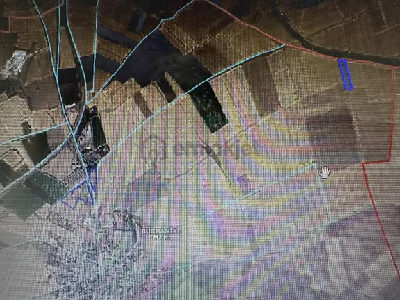 Bünyan Burhaniye'de 4700m2 Sulu Tarla Ekim Yapmaya Uyğun 2