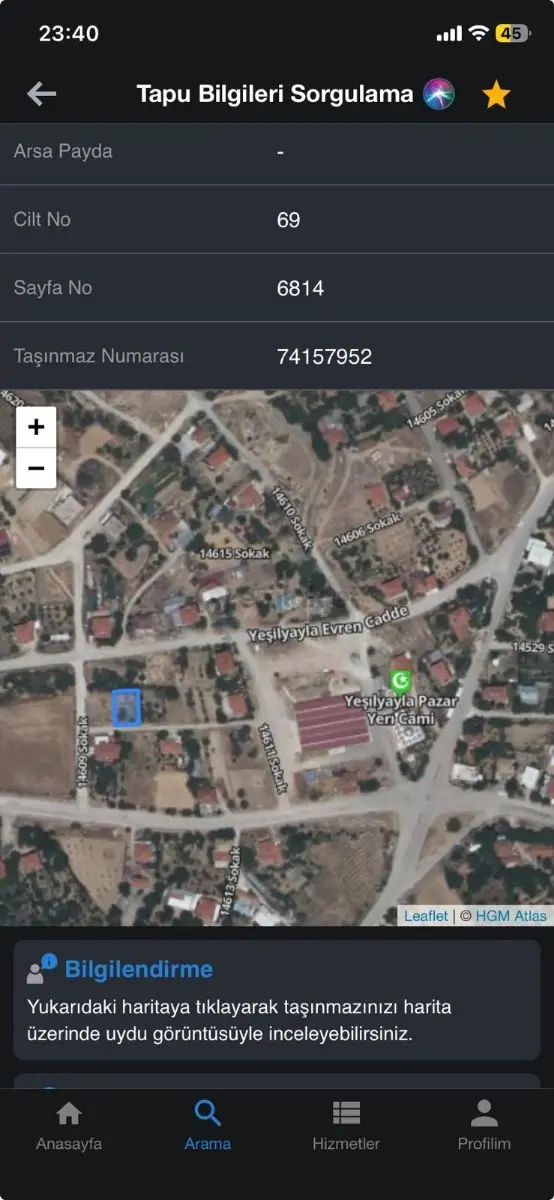 Acil! Hem Yaşam Hem Yatırım İçin İdeal Arsa 1
