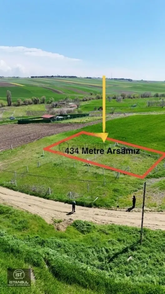 Silivri Çanta'da Satılık 434m² Arsa: Elektrik Başında 2
