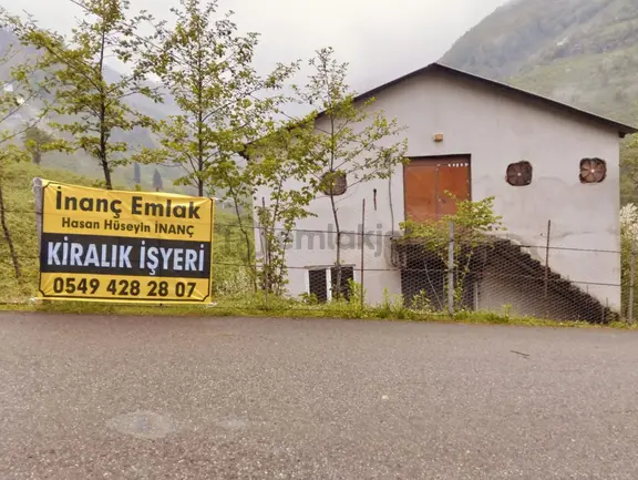 İnanç Emlaktan Giresun İnişdibi Köyünde Kiralık Müstakil İşyeri 1