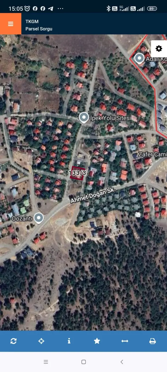 Kar Emlaktan Yenikonacık Kırıntı Mevkiinde 660m2 Satılık Arsa 2
