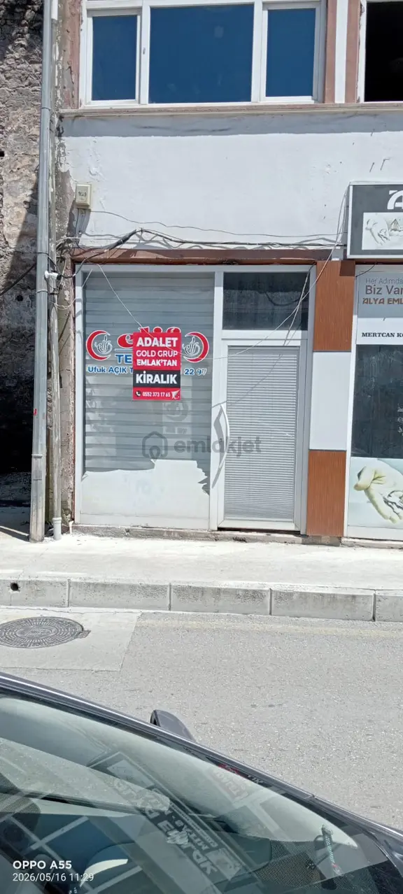 Adalet Gold Group Emlak'tan Kılıçarslan Mahallesi Eski Postane Yanında 50 M Kare Kiralık Dükkan