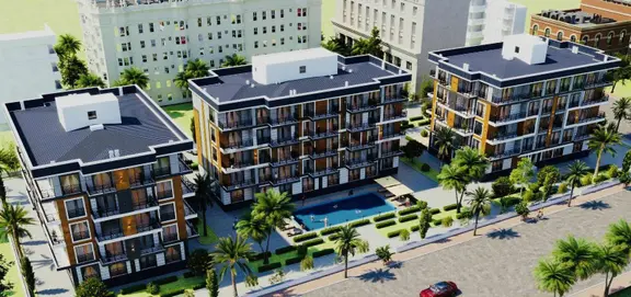 Asil Emlak'tan Muradiye'de Site İçi Havuz Cepheli 1+1 Ara Kat 1